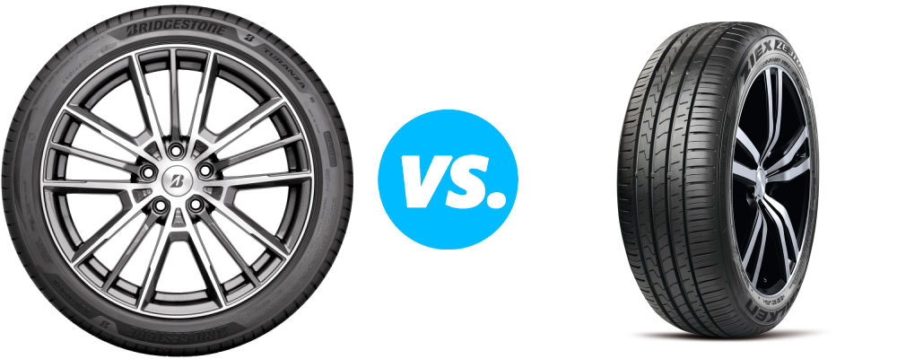 Bridgestone Turanza 6 vs Falken ZIEX ZE310 EcoRun